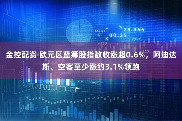金控配资 欧元区蓝筹股指数收涨超0.6%，阿迪达斯、空客至少涨约3.1%领跑